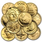 US Mint Gold $5 Commemoratives. .24187 AGW Mint State/Proof