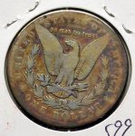 1889 CC Morgan Dollar in Good