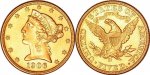 $5 Liberty Gold Half Eagles 1839-1908! Vf Thru Mint State!