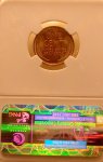 1909 P VDB Lincoln Cent, NGC Certified MS 66 Red!