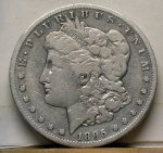1895 S Morgan Dollar in Fine+!