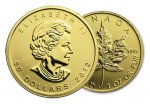1 oz Gold Canadian Maple Leafs! Current and Back dates available