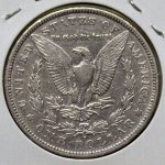 1892 S Morgan Dollar in XF40!