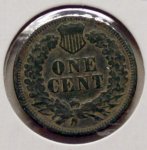 1870 Indian Head Cent in Fine